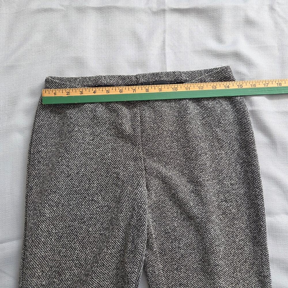 Express Black White Pattern Stretch Boot Cut Trou… - image 4